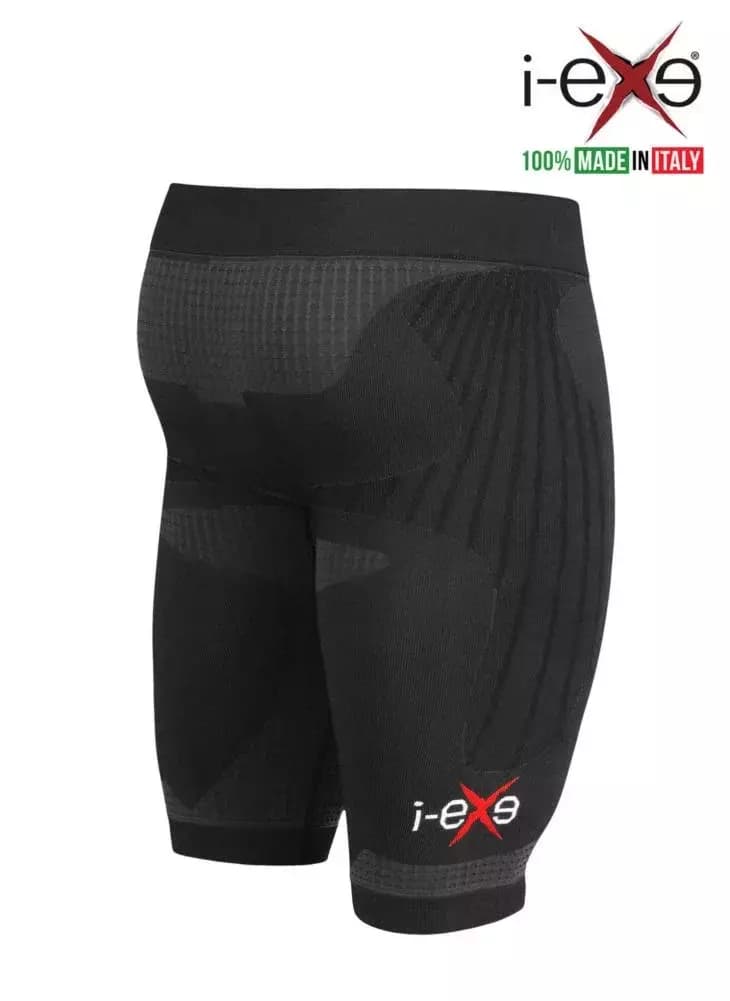I-EXE Made in Italy – Multizone Compression Men’s Shorts – Color: Black 74 I-EXE Made in Italy – Multizone Compression Men’s Shorts – Color: Black 74