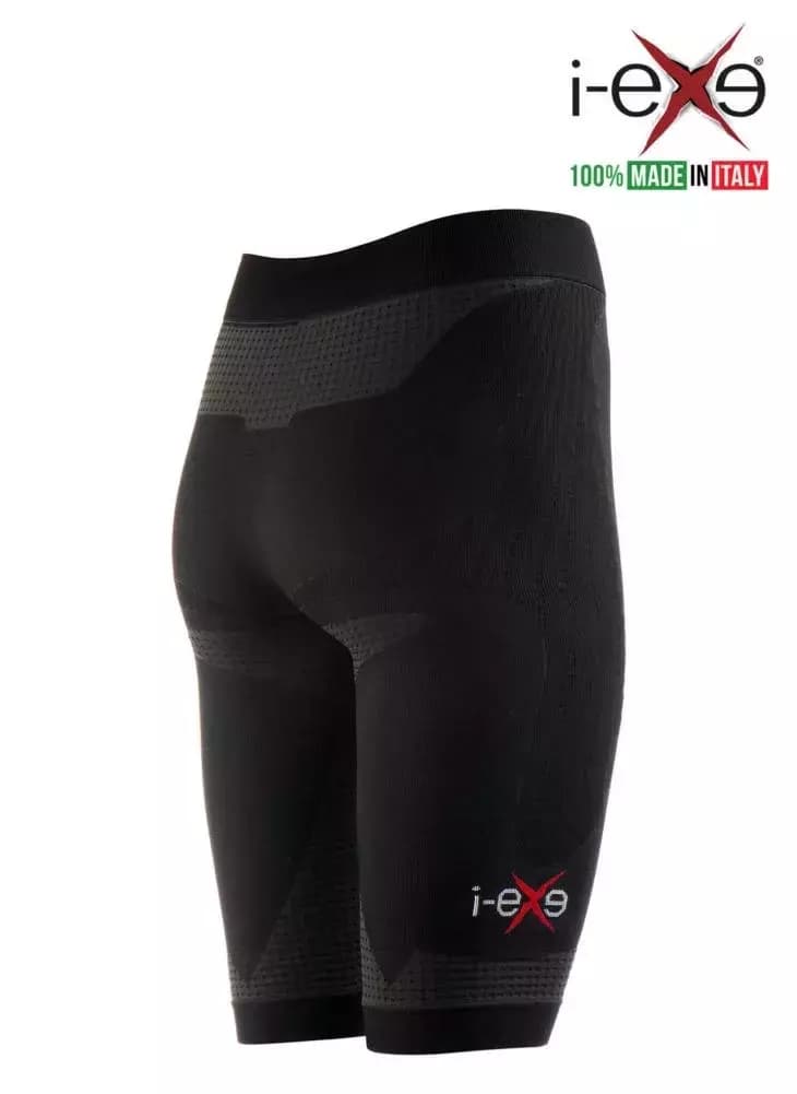 I-EXE Made in Italy – Multizone Compression Women’s Shorts – Color: Black 2