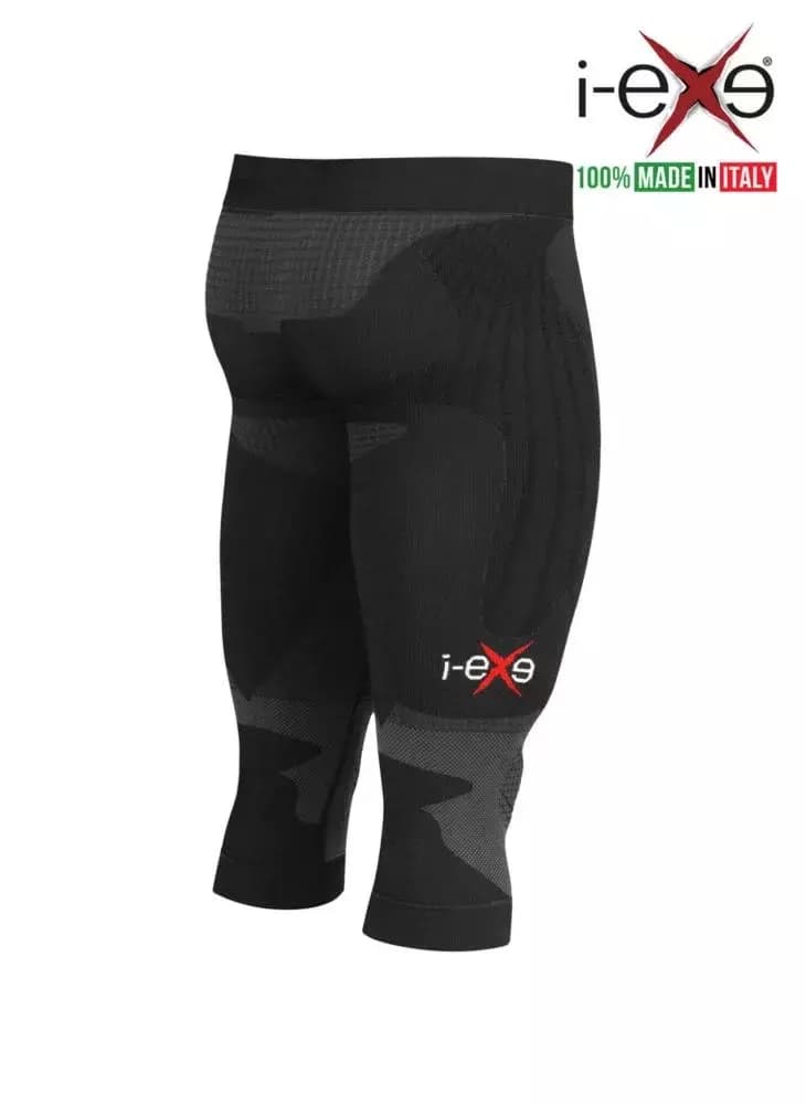 I-EXE Made in Italy – Multizone Compression Men’s Tights Capri Pants – Color: Black 74 I-EXE Made in Italy – Multizone Compression Men’s Tights Capri Pants – Color: Black 74