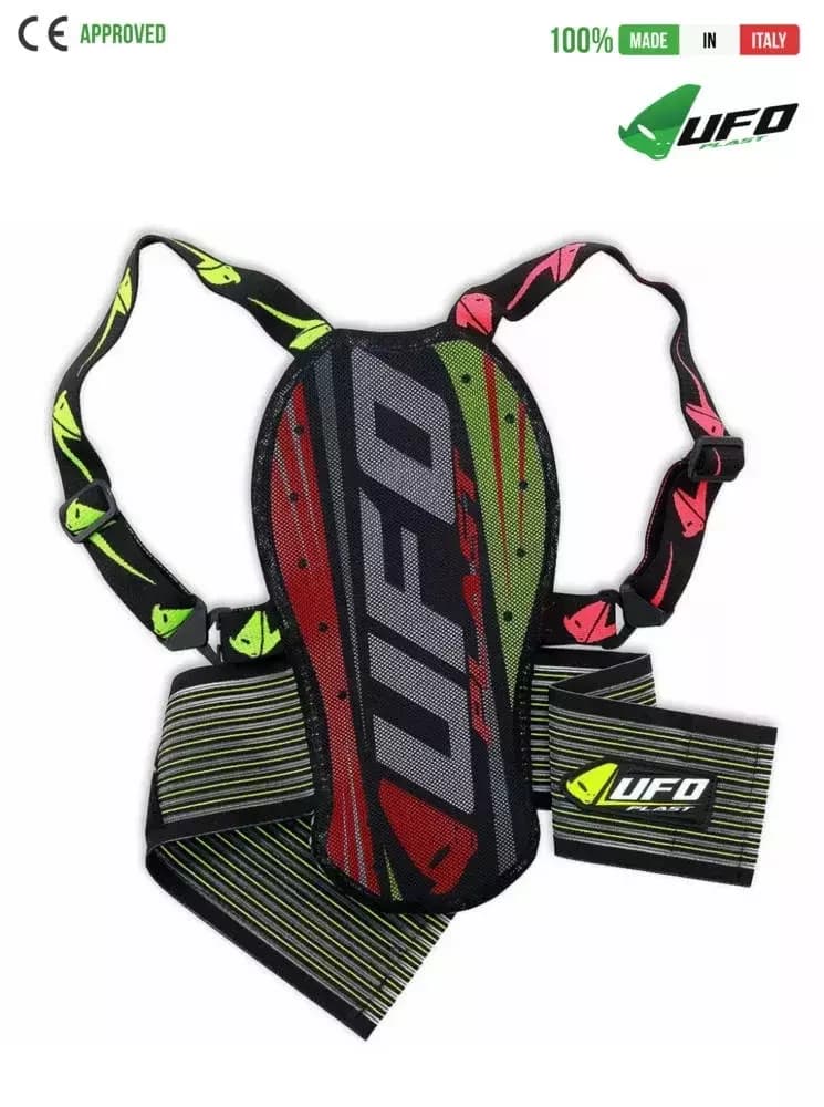 UFO-Plast Kombat Kids’ Long Back Protector