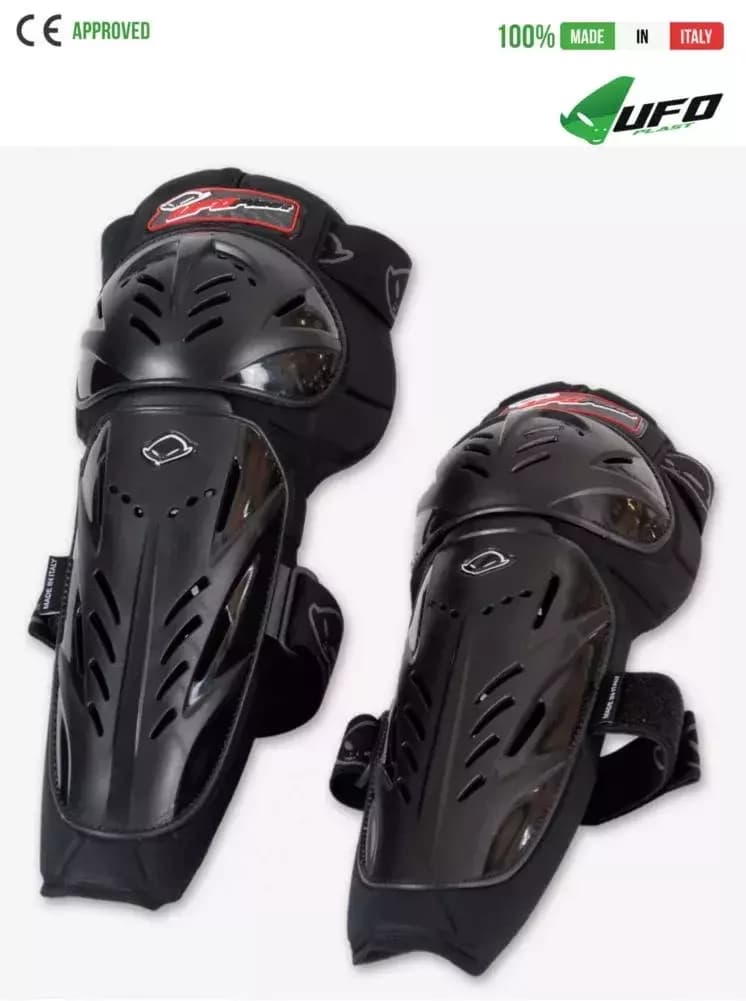 UFO PLAST Made in Italy – Limited Knee-Shin Guards, Padded Knee Protector 46