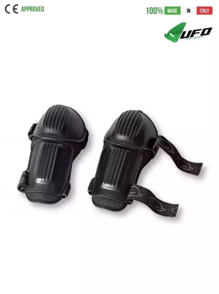 UFO PLAST Made in Italy – Elbow Elbow Guards, Elbow Protection Pads, One size fits all, Black