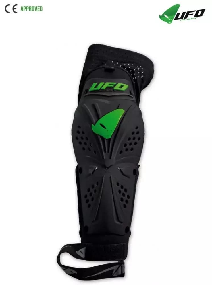 UFO PLAST Made in Italy – Professional EVO Elbow Guards, Extremely Light Elbow Protection Pads, Black 41