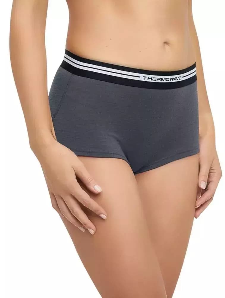 THERMOWAVE – MERINO LIFE / Womens Merino Wool Boxer Briefs / Dusty / Boyshorts THERMOWAVE – MERINO LIFE / Womens Merino Wool Boxer Briefs / Dusty / Boyshorts