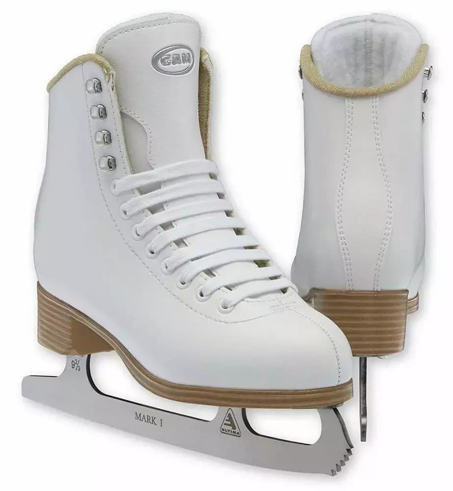GAM Women’s and Girls G0100 / G0101 Ice Figure Skates Stella Riveted Blades / Classic Design