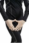 Figure Skating Jacket Style J11 Black Italian Fabric, Handmade 202