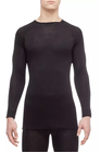 THERMOWAVE – MERINO WARM / Mens 100% Merino Wool Thermal Shirt / BLACK 64 THERMOWAVE – MERINO WARM / Mens 100% Merino Wool Thermal Shirt / BLACK 64