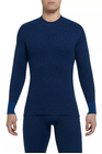 THERMOWAVE – MERINO XTREME / Mens Merino Wool Thermal Shirt / Blueprint / Storm 3
