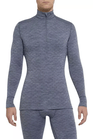 THERMOWAVE – MERINO XTREME / Mens Merino Wool Thermal Shirt / Dark Grey Melange Lava 3