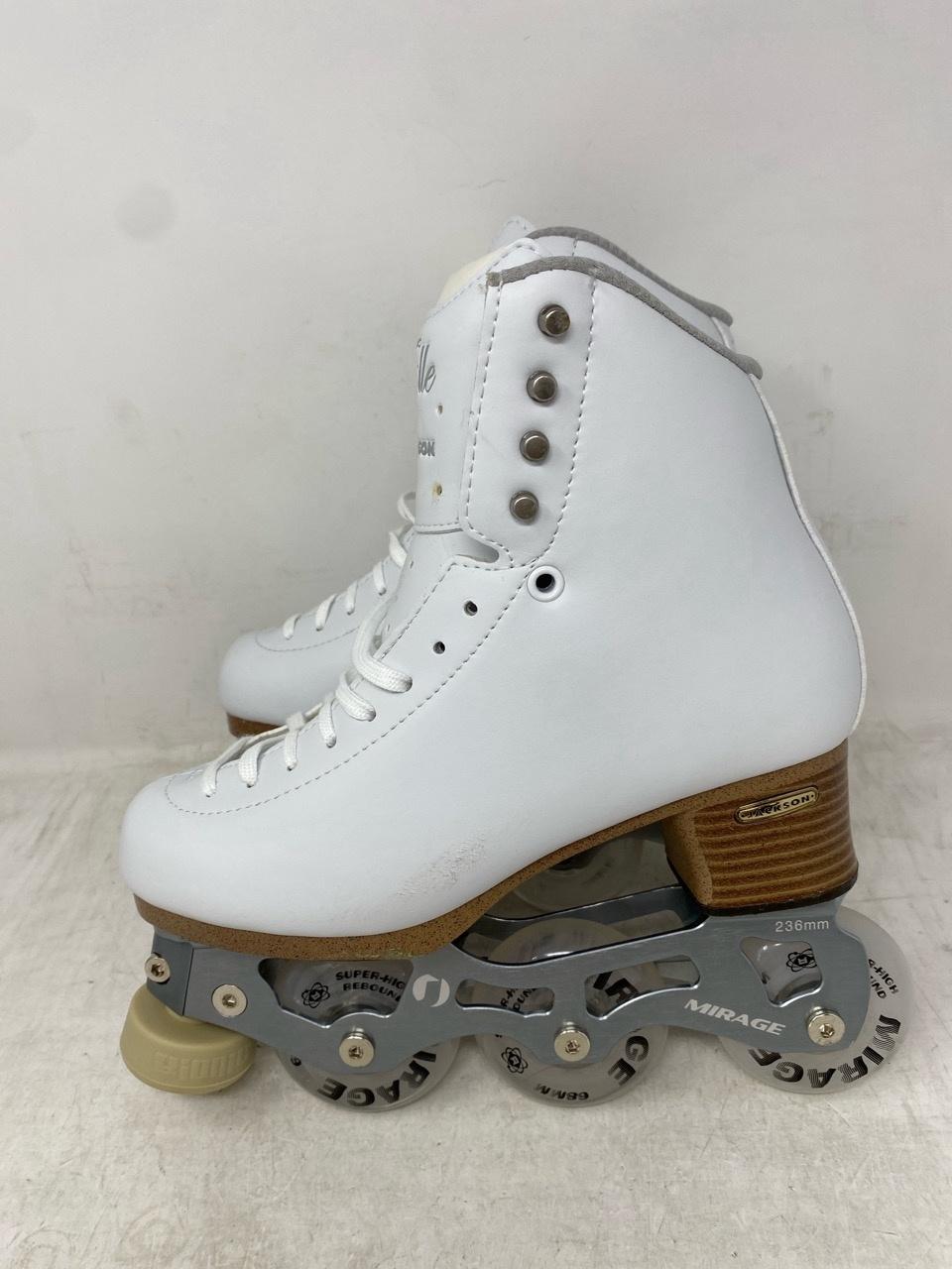 Jackson Ultima PA800 Adult 5.5 – Poor Condition, Worn Wheels, Scratches and Stains 2 Jackson Ultima PA800 Adult 5.5 – Poor Condition, Worn Wheels, Scratches and Stains 2