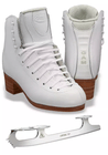 White GAM Podium 580 figure skating boots with separate Ultima Aspire XP blade