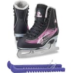 Jackson Softec Rave Ice Skate Bundle — Skate guards 10