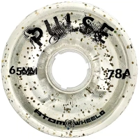 ATOM PULSE Glitter Quad Skate Outdoor Wheels 65mm x 37mm 78a Outdoor Wheels