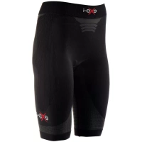 I-EXE Made in Italy – Multizone Compression Women’s Shorts – Color: Black Compression Shorts and Pants