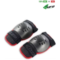 UFO PLAST Made in Italy – Knee guards, Lite and compact Plastic Pads One-Size fits all Knee / Shin Protection
