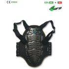UFO PLAST Made in Italy - Protector de espalda KOMBAT para niños - Largo, 9-12 años, kit de seguridad con cinturón de soporte para la espalda