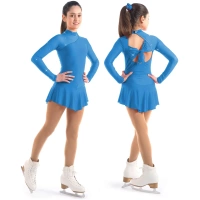 Sagester Figure Skating Dress Style: 149, Bay Blue Dresses