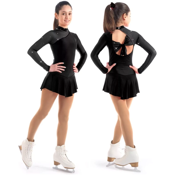 Sagester Figure Skating Dress Style: 149, Black Dresses