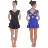 Sagester Figure Skating Dress Style: 186, Black