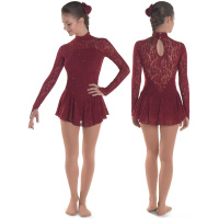 Sagester Figure Skating Dress Style: 188, Fuchsia Purple