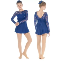 Sagester Figure Skating Dress Style: 190, Blue Dresses