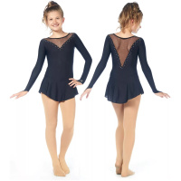 Sagester Figure Skating Dress Style: 201, Black
