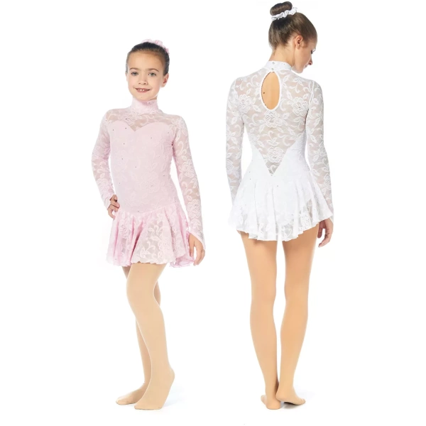 Sagester Figure Skating Dress Style: 202SW, Pink Dresses
