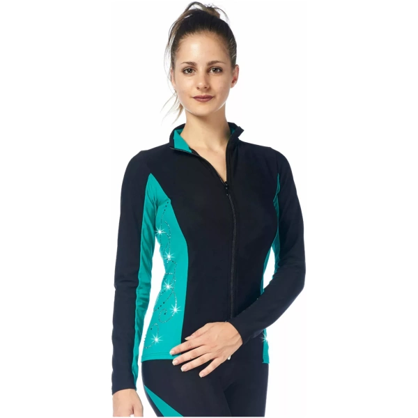 Sagester Figure Skating Jacket Style: 232, Green Women’s and Girls’ Jackets