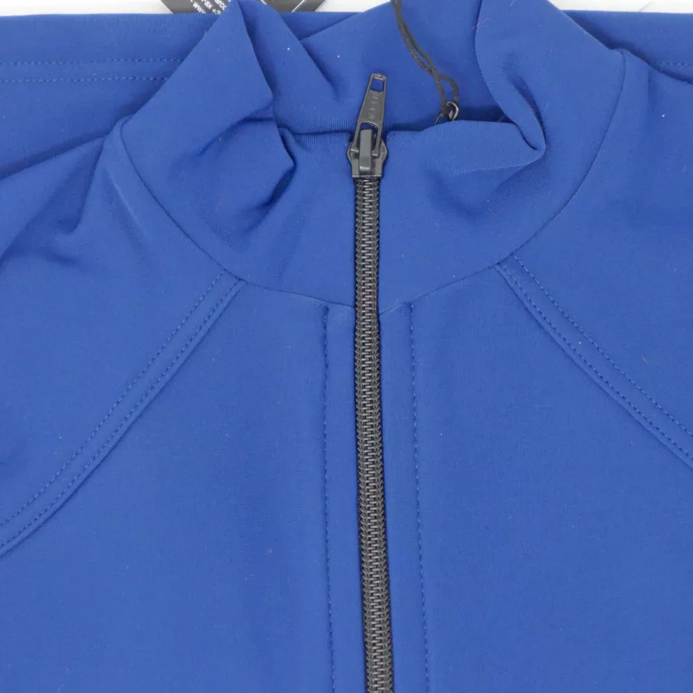 SAGESTER Blaue Eislaufjacke, #249/MEN, handgefertigt in Italien Herren- und Jungenhemden