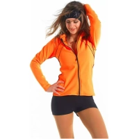 Veste de patinage artistique Sagester Style : 264, orange fluo Vestes pour femmes et filles