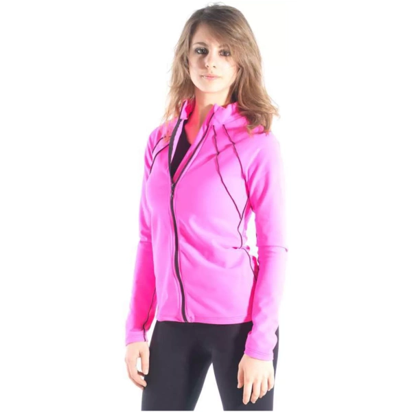 Sagester Eiskunstlauf-Jacke, Stil: 264, Neon-Fuchsia Jacken für Damen und Mädchen