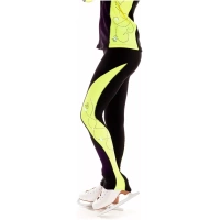 Sagester Eiskunstlaufhose, Stil: 431, Neongelb Hosen für Damen und Mädchen