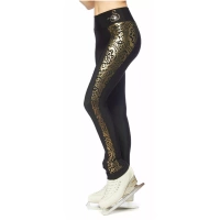 Pantalon de patinage artistique Sagester Style : 436, noir Pantalons pour femmes et filles