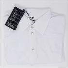SAGESTER Camisa Blanca de Patinaje sobre Hielo para Hombre, #453, Hecha a Mano en Italia