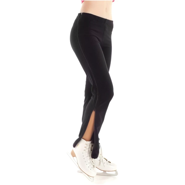 Pantalon de patinage artistique Sagester Style : 520, noir Pantalons pour femmes et filles