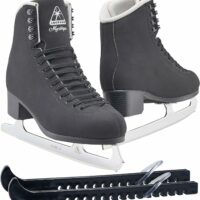 Jackson Ultima Mystique JS1592 / Figure Ice Skates for Men and Boys/Width: Medium/Size: Adult 6 Bundle with Guardog Skate Guards