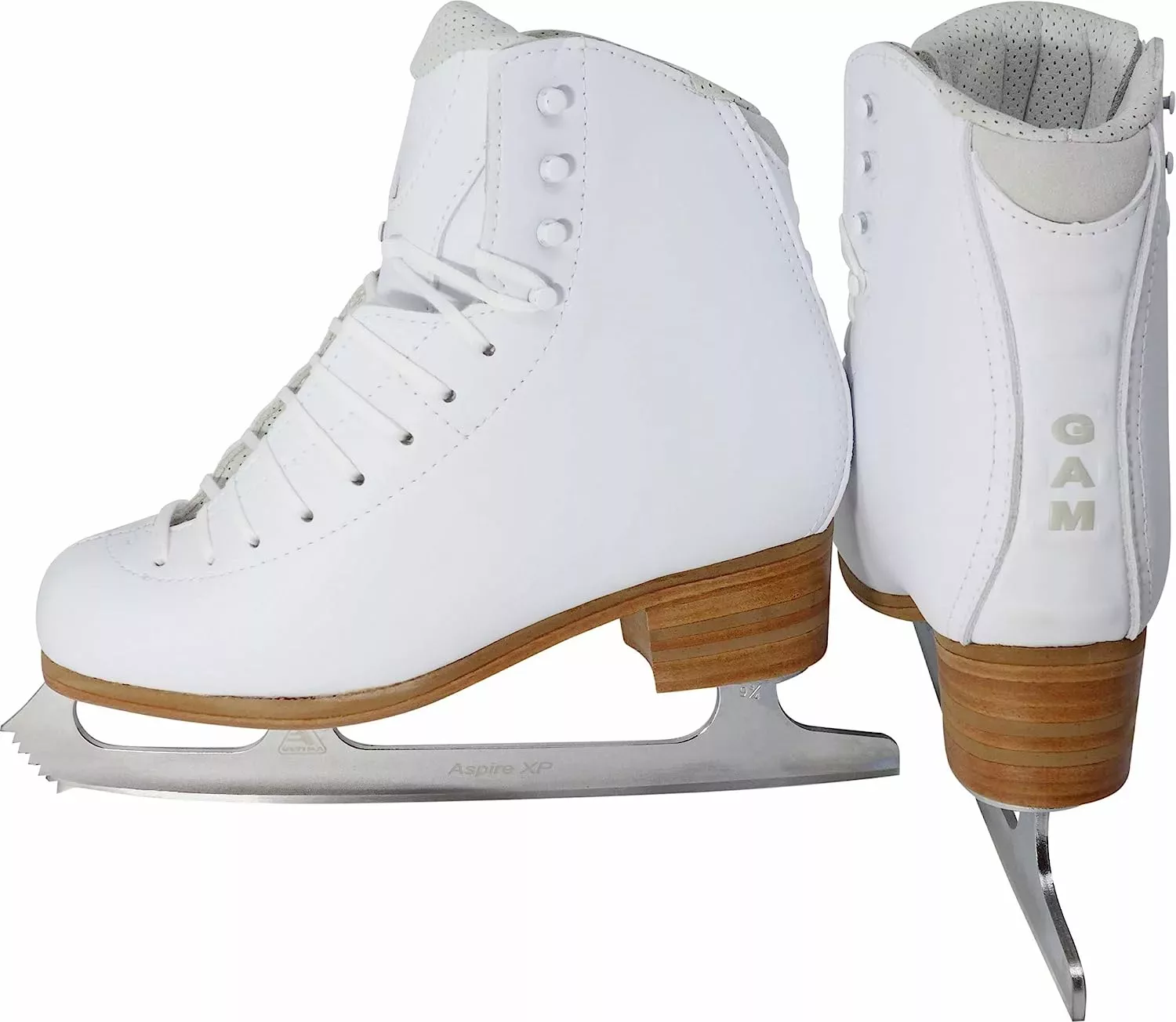 GAM Silver Label G0780 Bottes de patinage artistique pour femme Patins à glace Blade Aspire XP