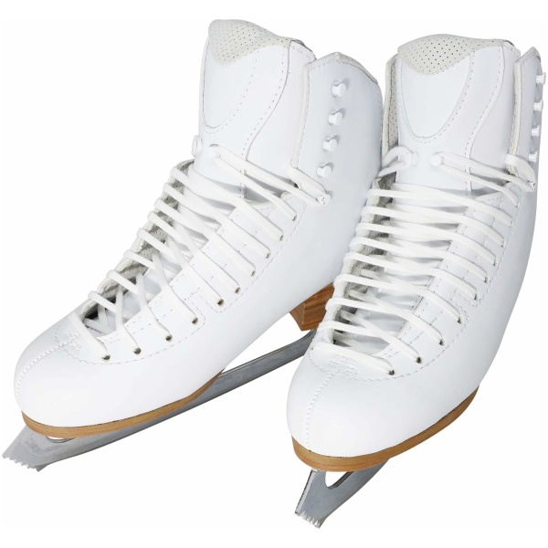 Botas de patinaje artístico GAM Gold Label G0980 para mujer + cuchillas Aspire XP Patines De Hielo Blade Aspire XP