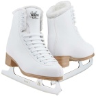 Jackson Ultima Classic SoftSkate 380 Patines de hielo para mujeres y niñas Blanco/Forro polar