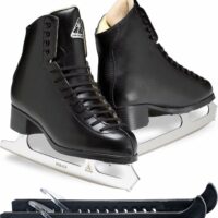 Jackson Ultima Classique JS1992 Mens 6.5 Bundle with Skate Guards