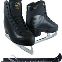 Jackson Ultima Softec Black Nova ST7102 Mens 6 Bundle with Skate Guards