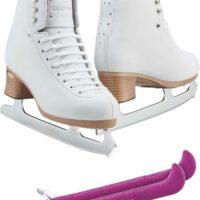 Jackson Ultima Figure Ice Skates EVO FS2020 / Narrow/Adult 4 Bundle with Guardog Skate Guards