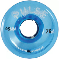 ATOM PULSE Quad Skate Outdoor Wheels 65mm x 37mm 78a – Blue
