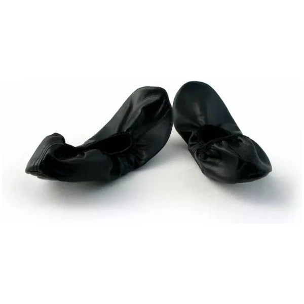 BOTAS Black Dancing and Ballet Flats from Natural Leather Ballet Shoes