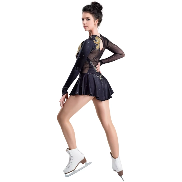 SGmoda Figure Skating Dress Style: Style: A17 / Black Black Dresses