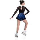 SGmoda Figure Skating Dress Style: A14 / Lurex Bordo