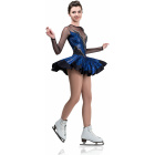 SGmoda Figure Skating Dress Style: Style: A14 / Blue/Hologram