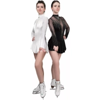 SGmoda Vestido de patinaje artístico Estilo: Estilo: A19 / Negro Vestidos