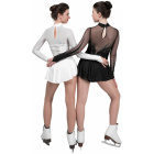 SGmoda Figure Skating Dress Style: Style: A19 / White
