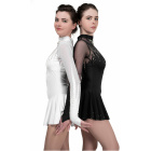 SGmoda Figure Skating Dress Style: Style: A19 / White